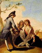 Francisco Bayeu y Subias Obsequio campestre oil painting reproduction